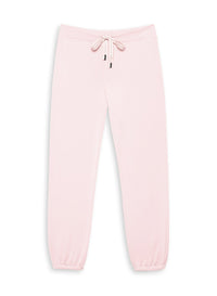 Softest Fleece Drawstring Sweatpant in Powder