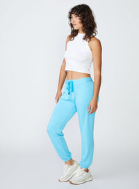 light blue sweatpant