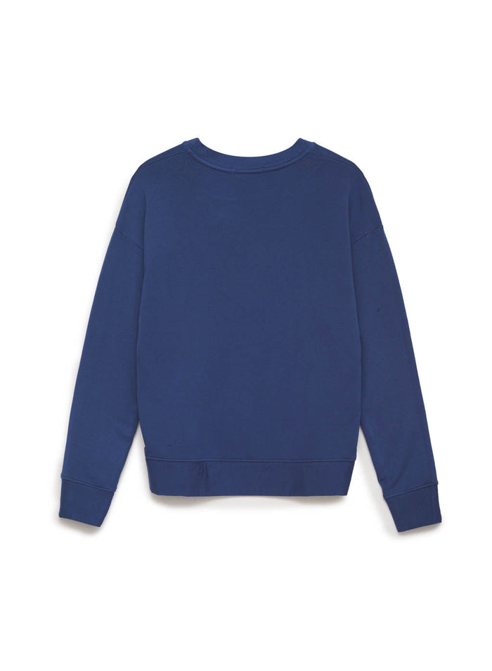 blue softest fleece sweatshirt