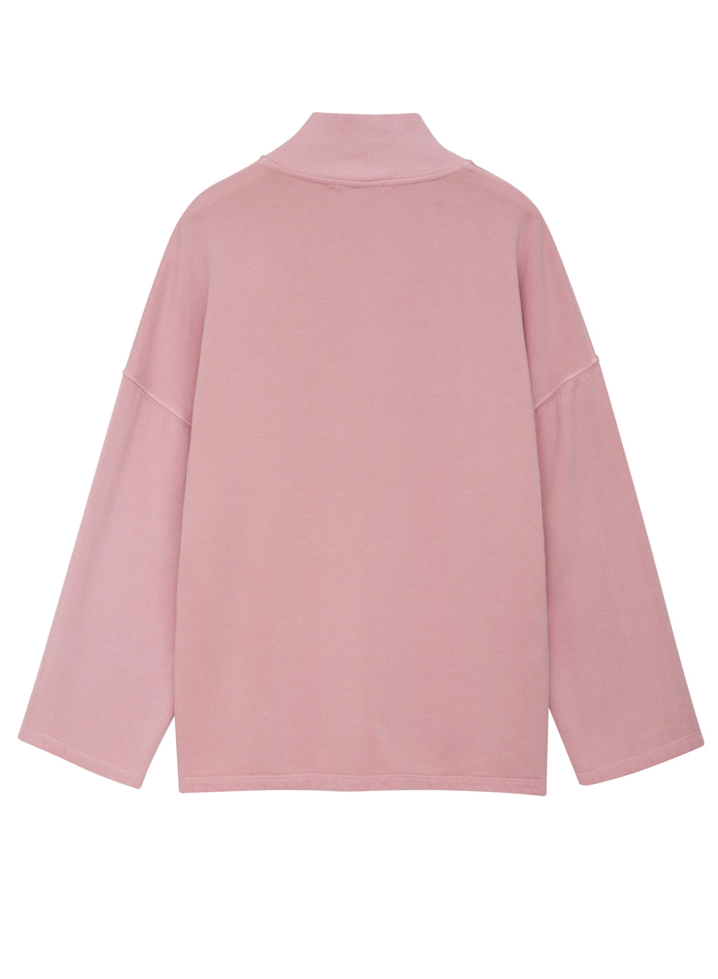 Softest Fleece Mock Neck Pullover in Ballet