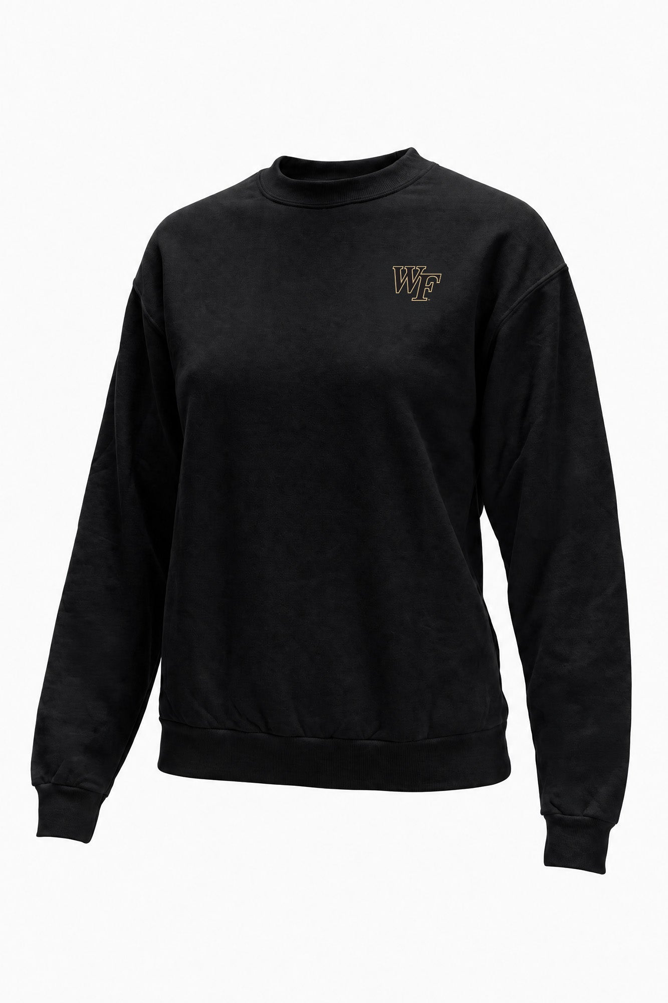 Wake Forest Logo Softest Fleece Crewneck Womens Sweatshirt