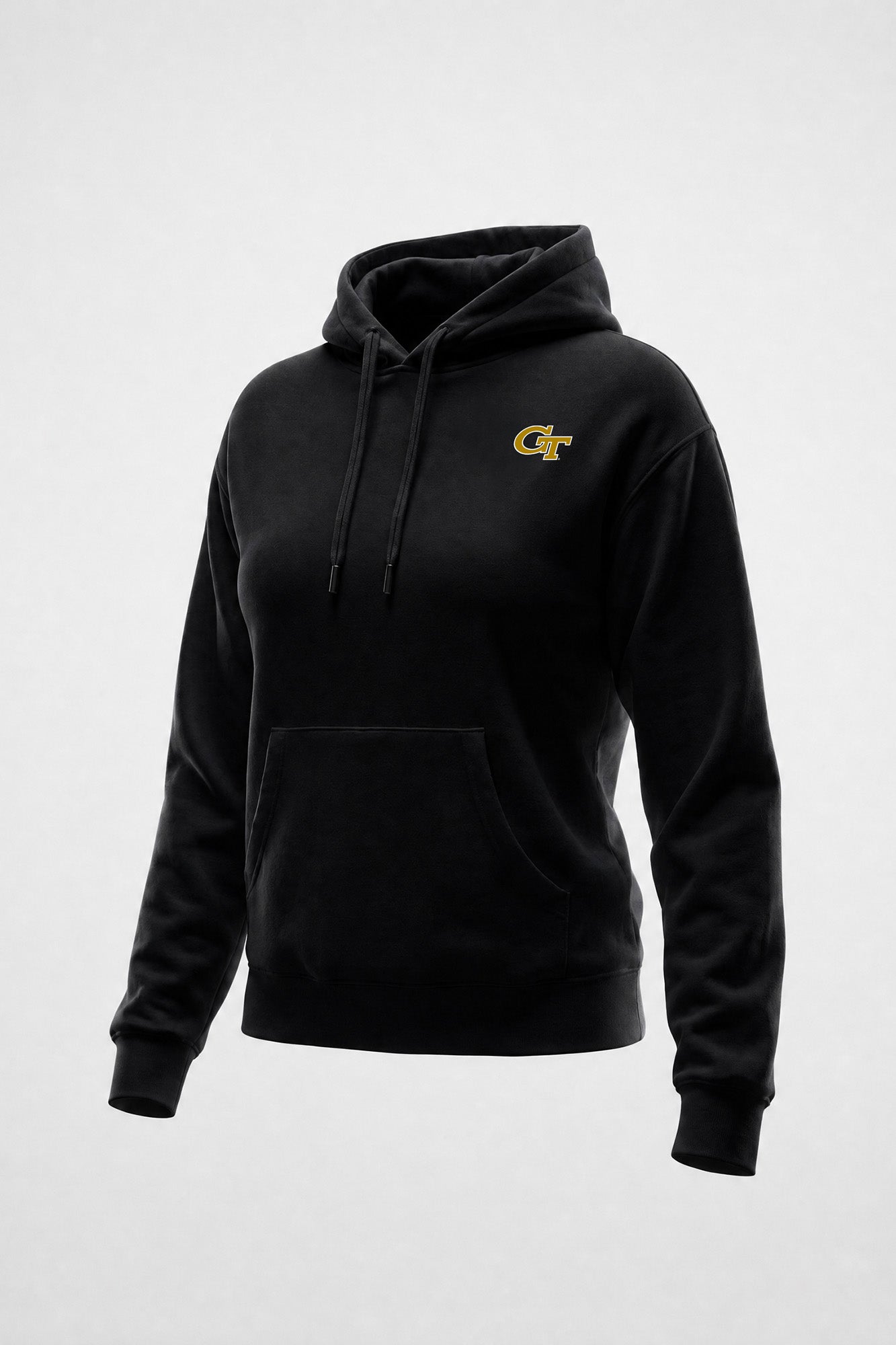 Georgia Tech Logo Softest Fleece Womens Hoodie