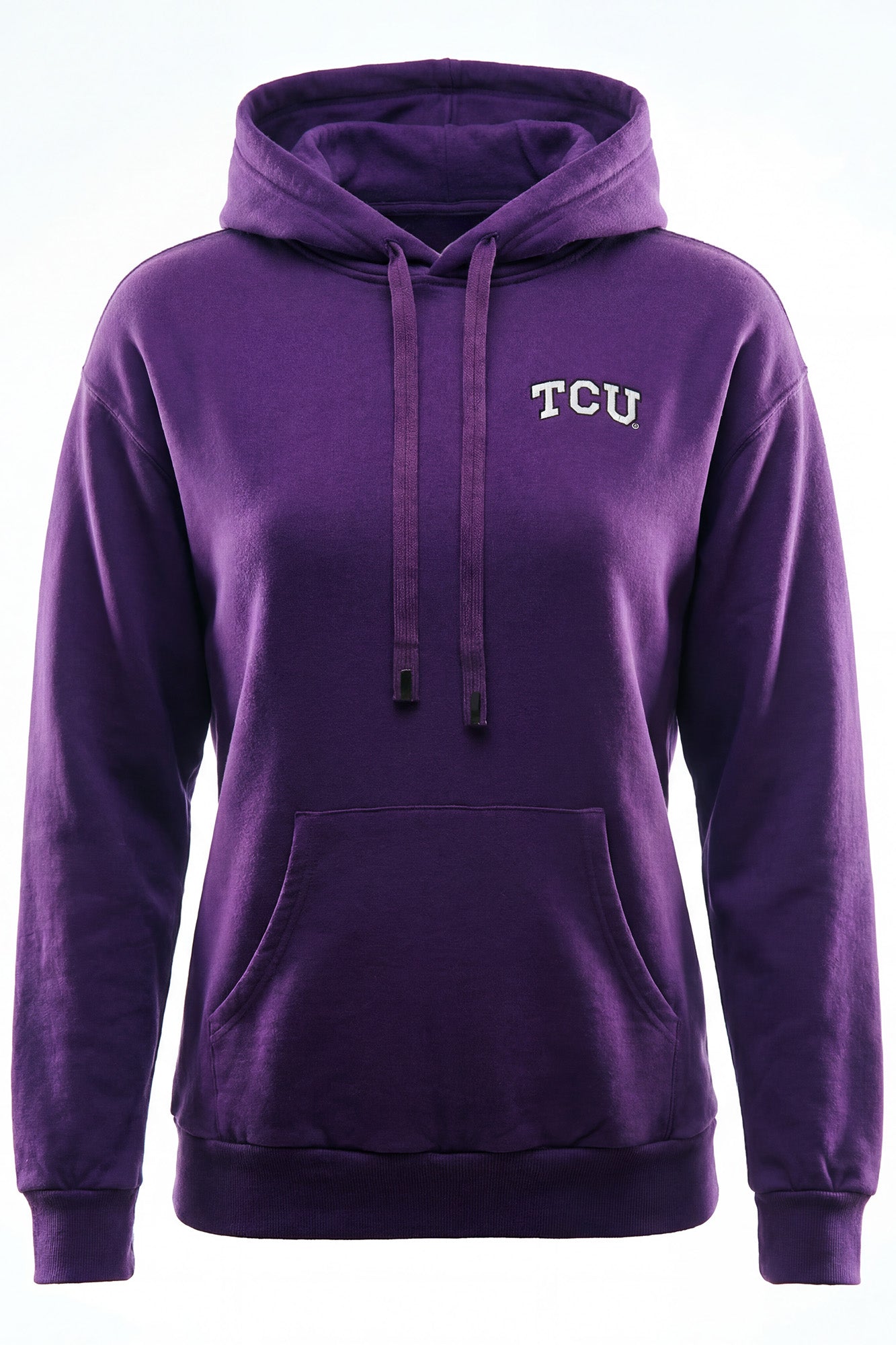 Texas Christian Logo Softest Fleece Womens Hoodie