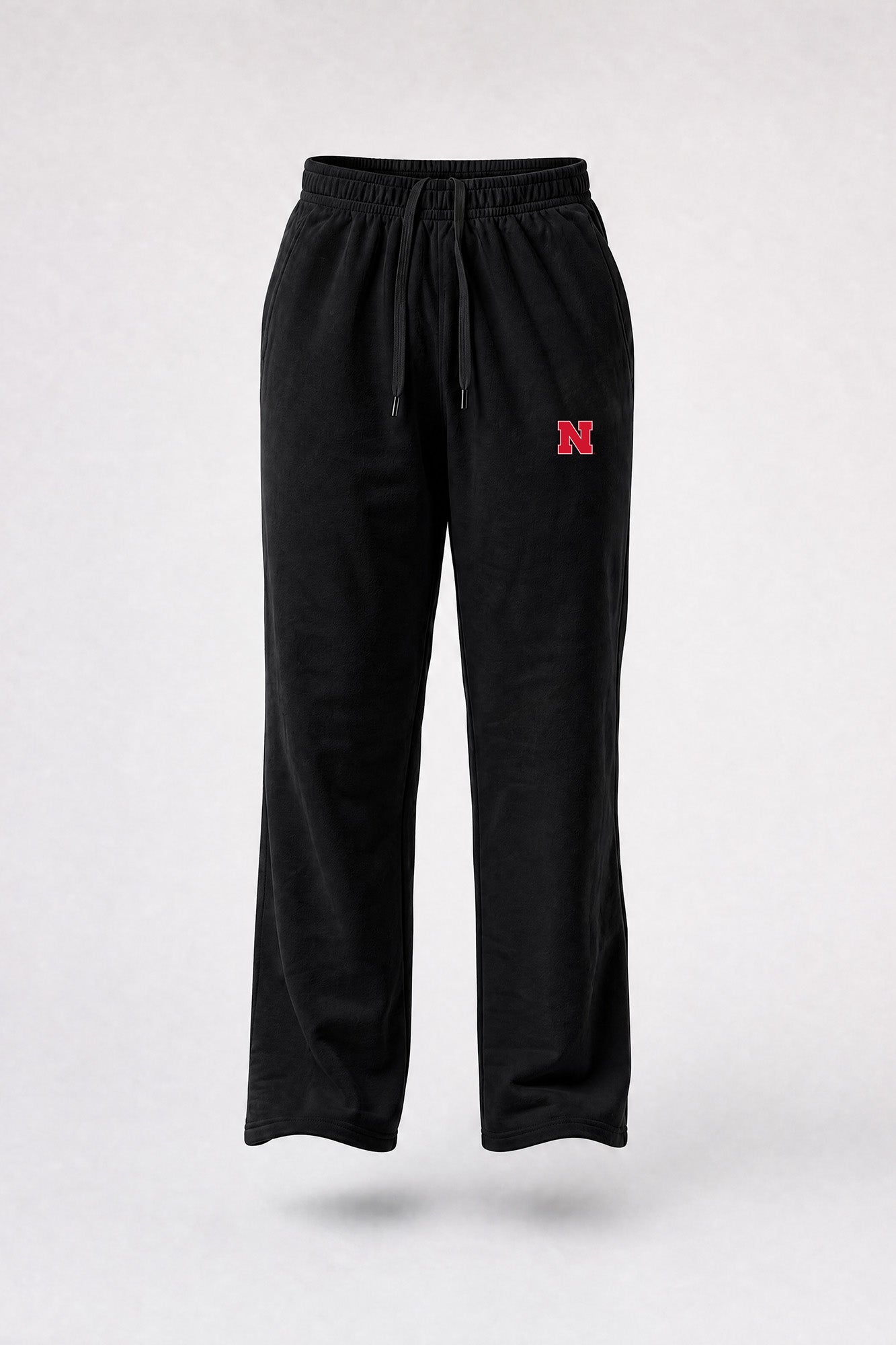 Nebraska Logo Softest Fleece Straight Leg Womens Sweatpant