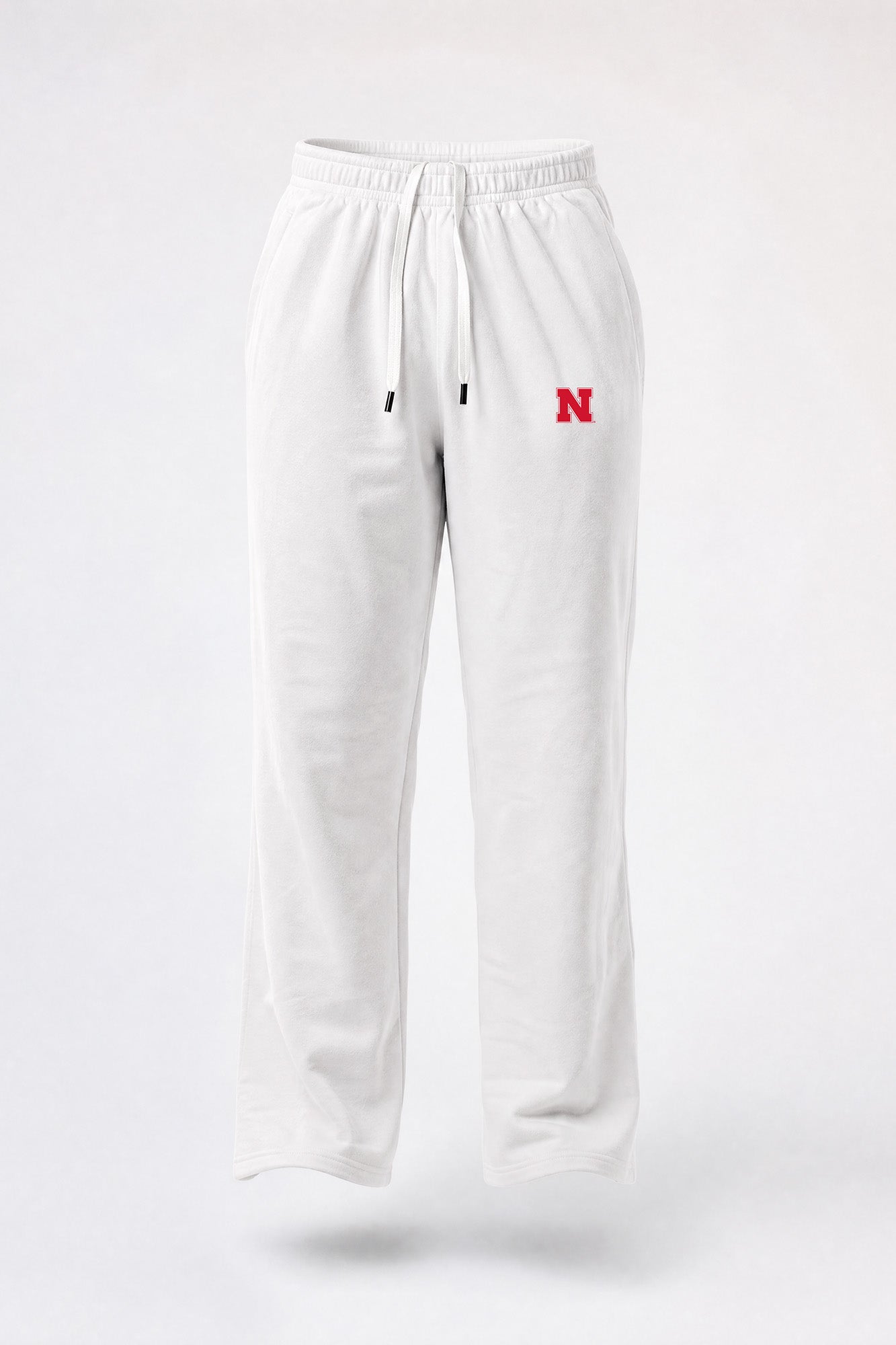 Nebraska Logo Softest Fleece Straight Leg Womens Sweatpant