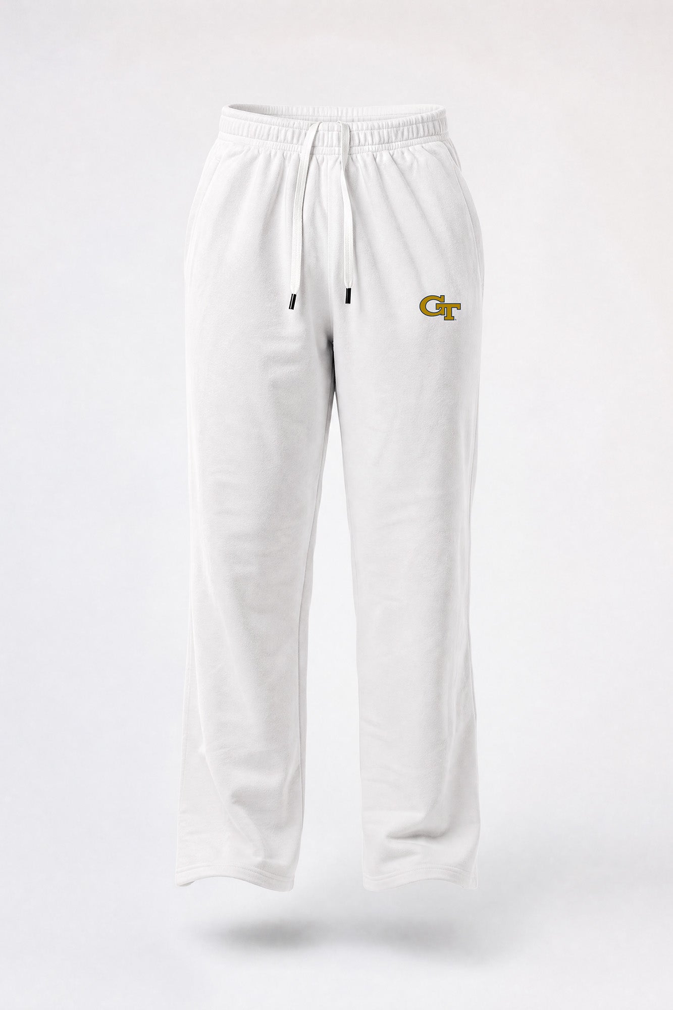 Georgia Tech Logo Softest Fleece Straight Leg Womens Sweatpant