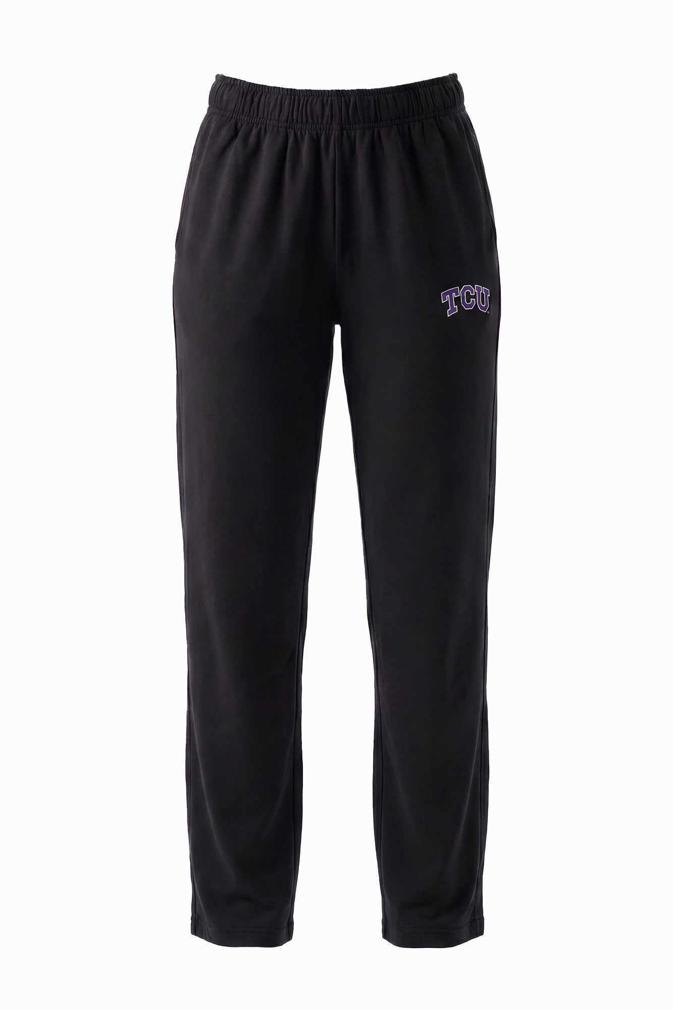 TCU Logo Softest Fleece Straight Leg Womens Sweatpants