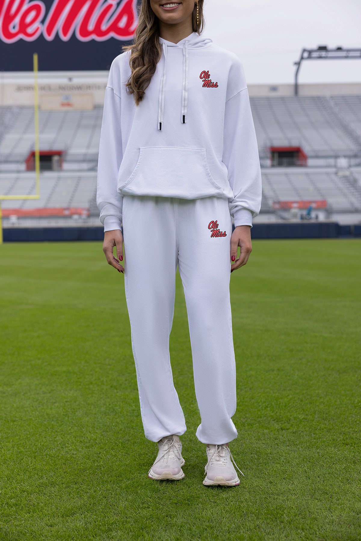 Ole Miss Logo Softest Fleece Womens Jogger