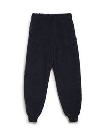 navy sherpa jogger pant