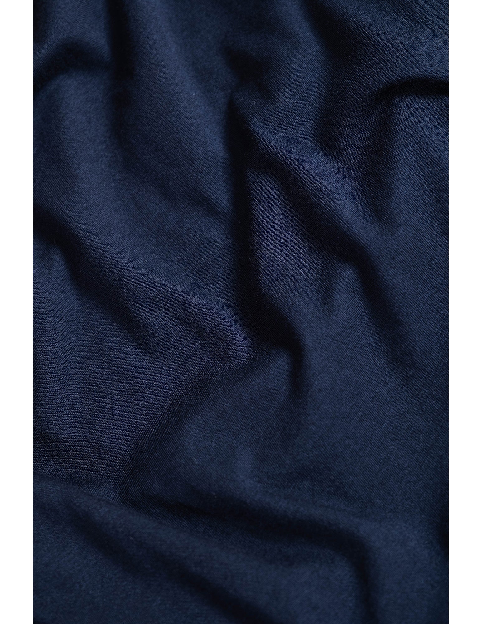 Butter Soft Short Sleeve Boxy Crop Tee in Navy