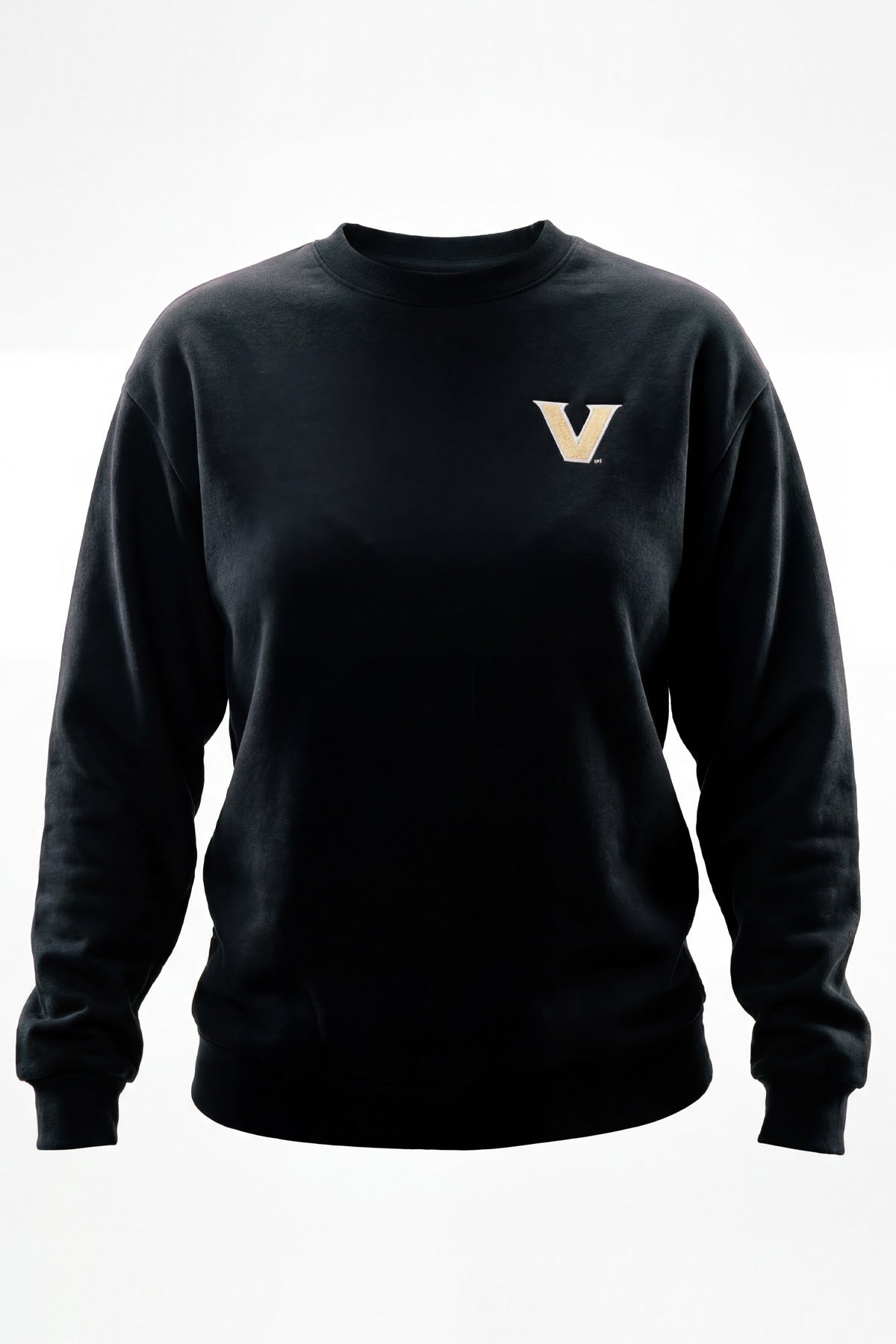 VANDY Logo Softest Fleece Crewneck Womens Sweatshirt