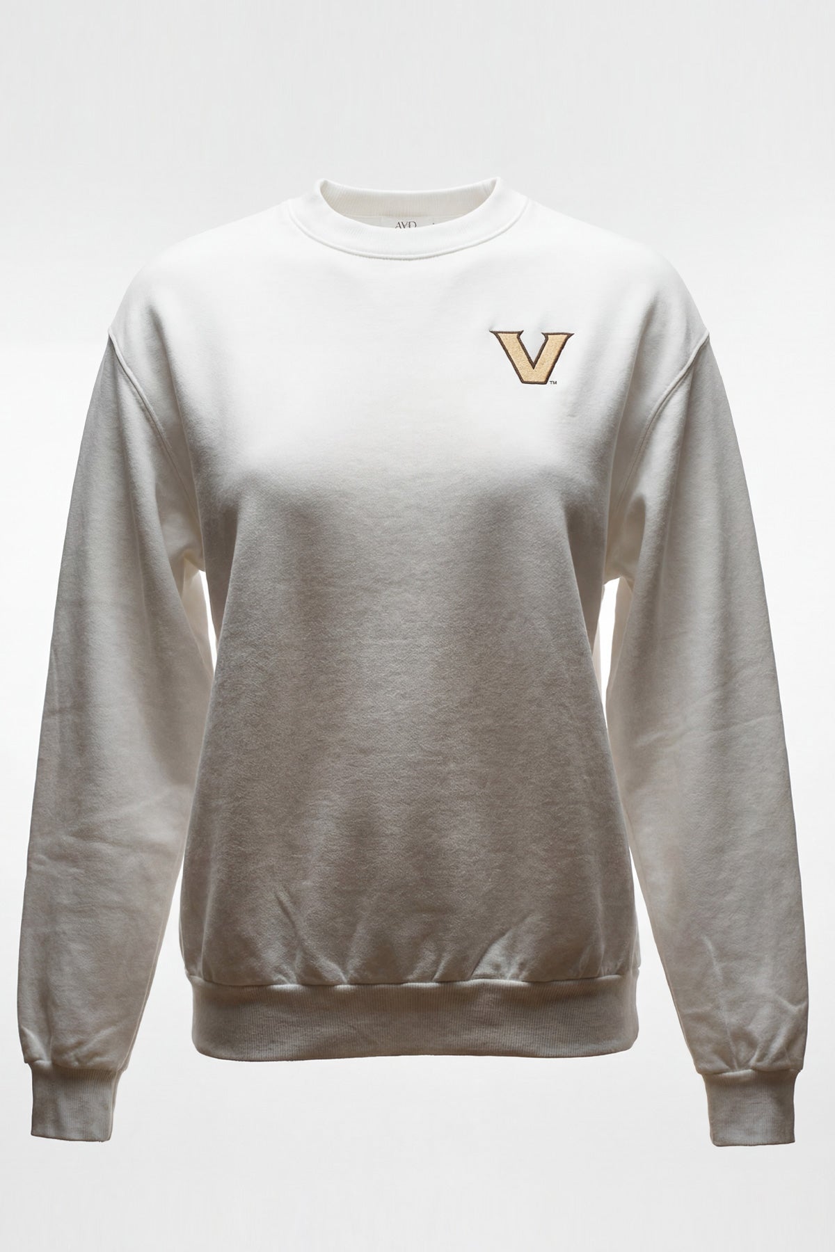 VANDY Logo Softest Fleece Crewneck Womens Sweatshirt