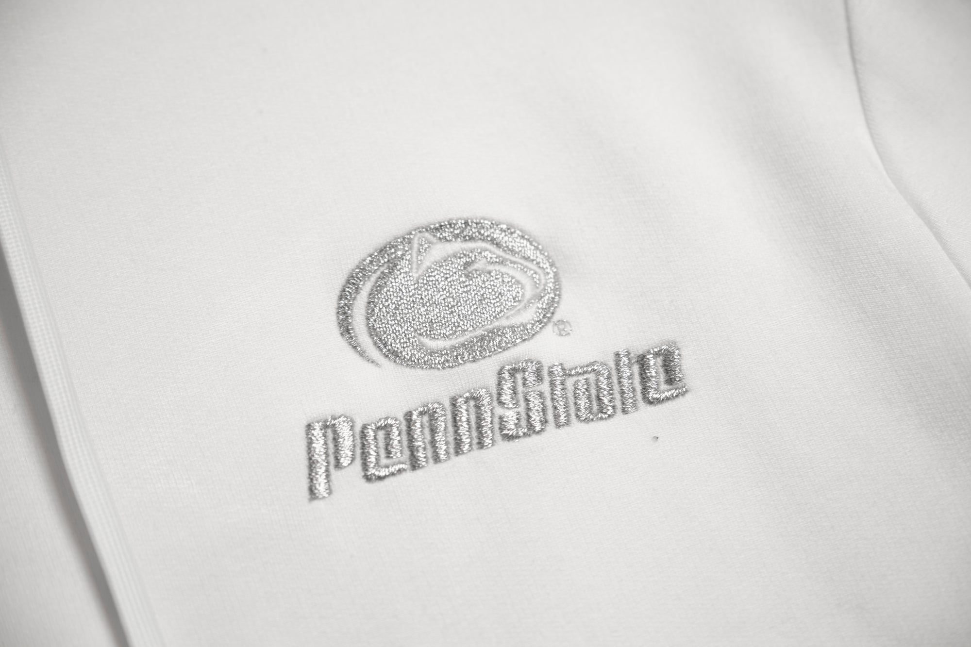 Penn State Men's Softest Fleece Hoodie with Silver Embroidered Vault Logo & WE ARE Embroidered on Back