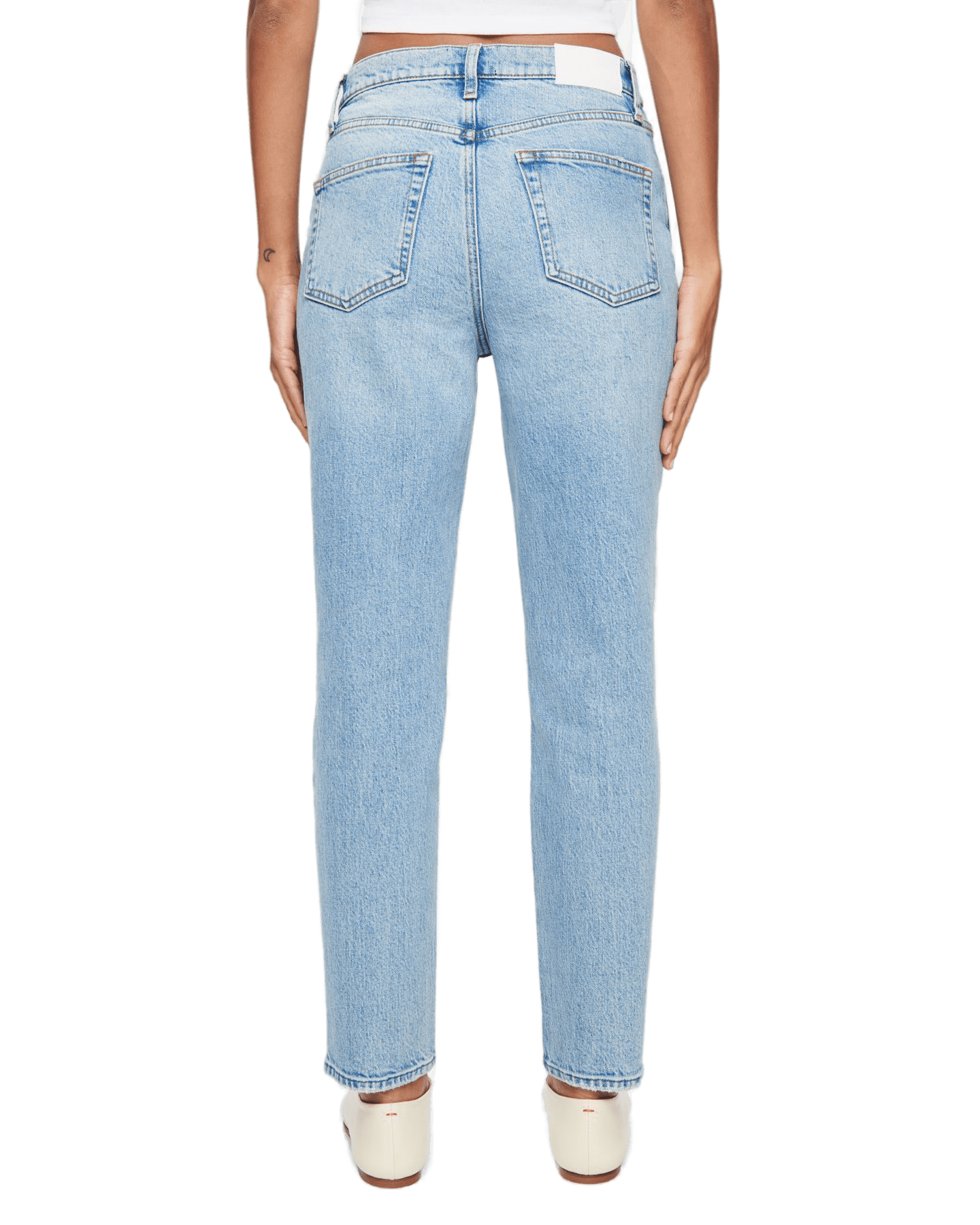 ABSLT Vintage Straight Jeans in Diffusion