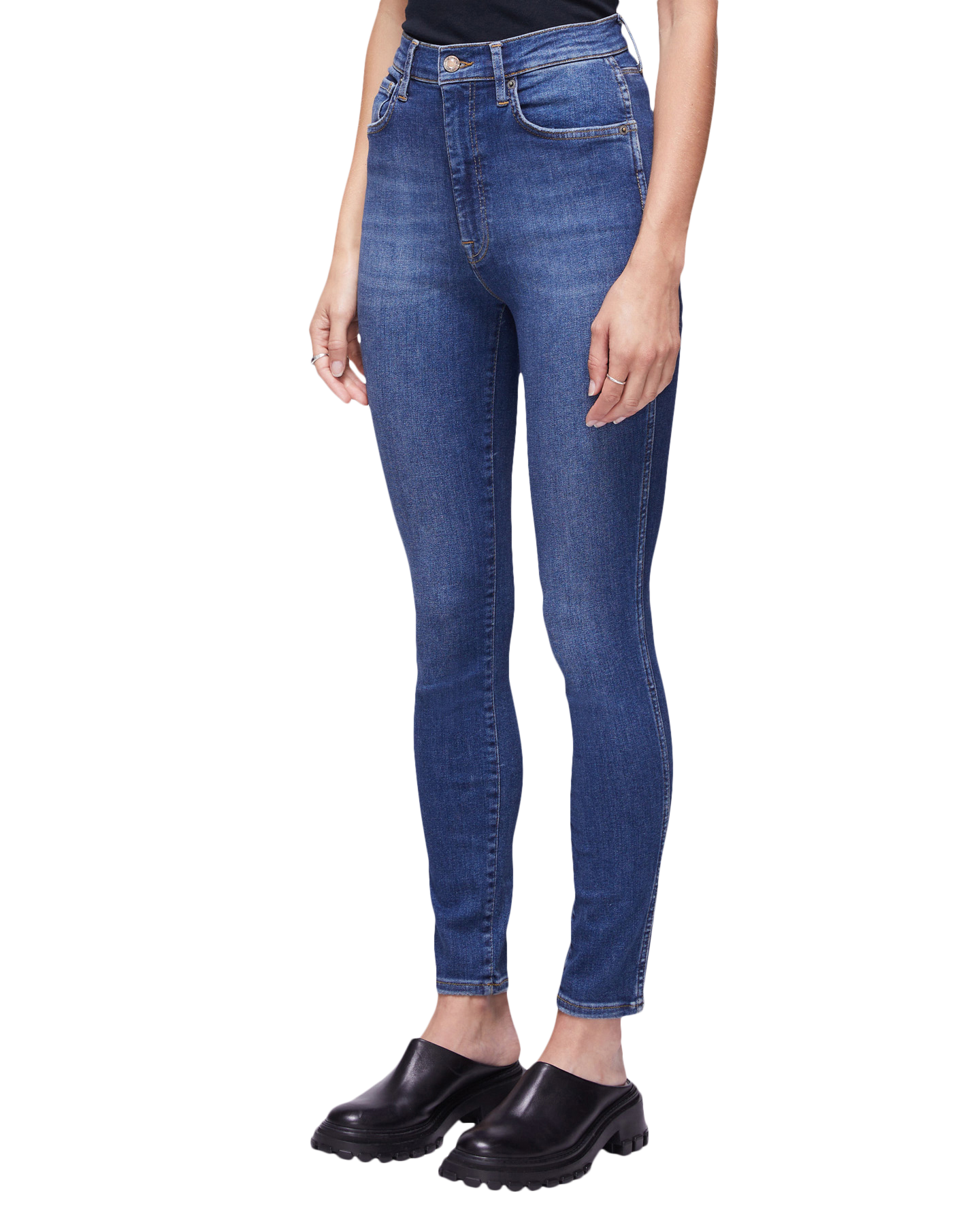 SCLPT Skinny Jeans in Medium Blue Heritage