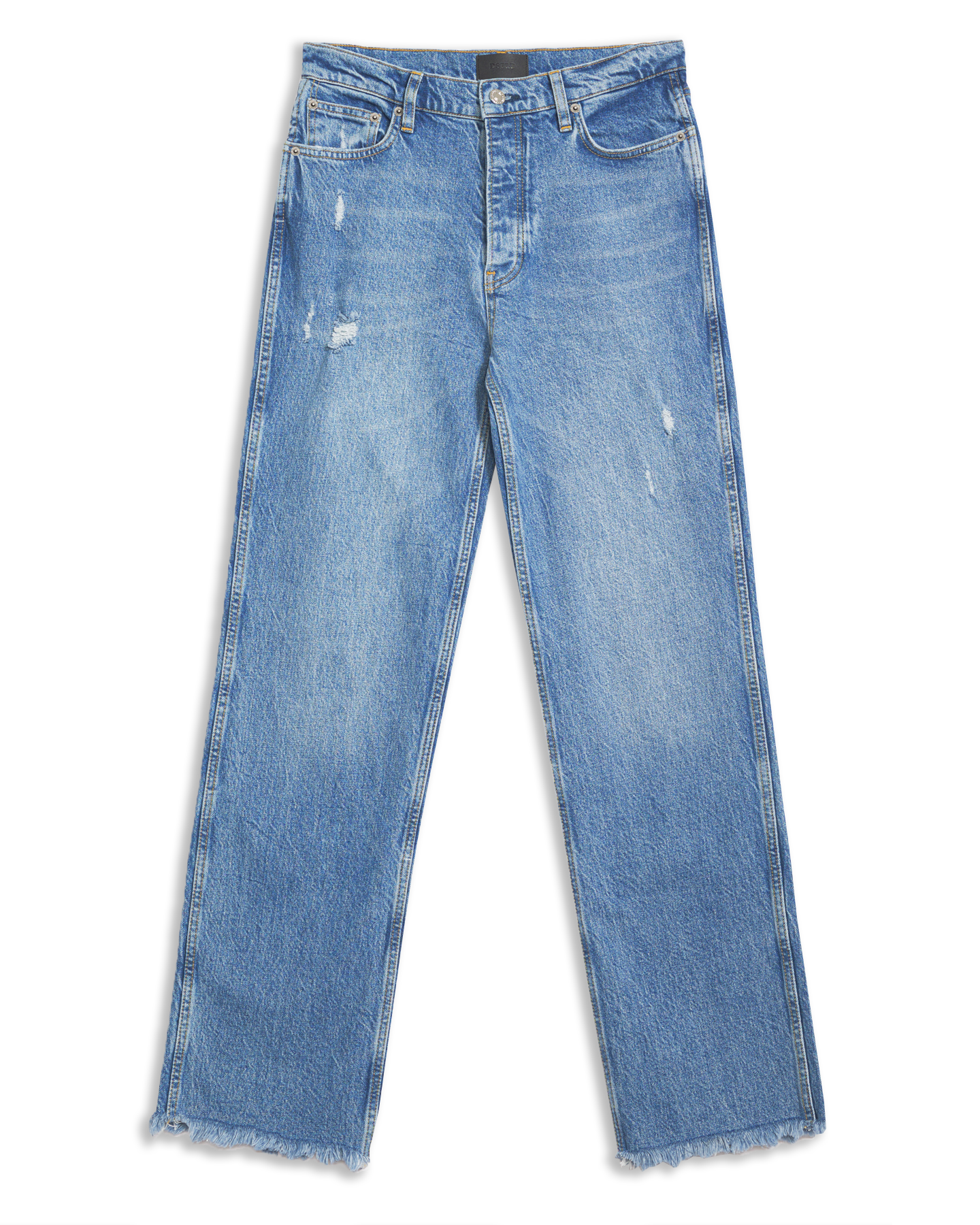 RLXD Straight in Vintage Blue Frayed Hem