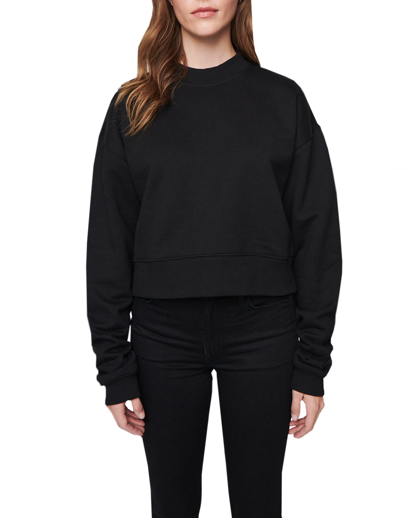 Mock Neck in Black