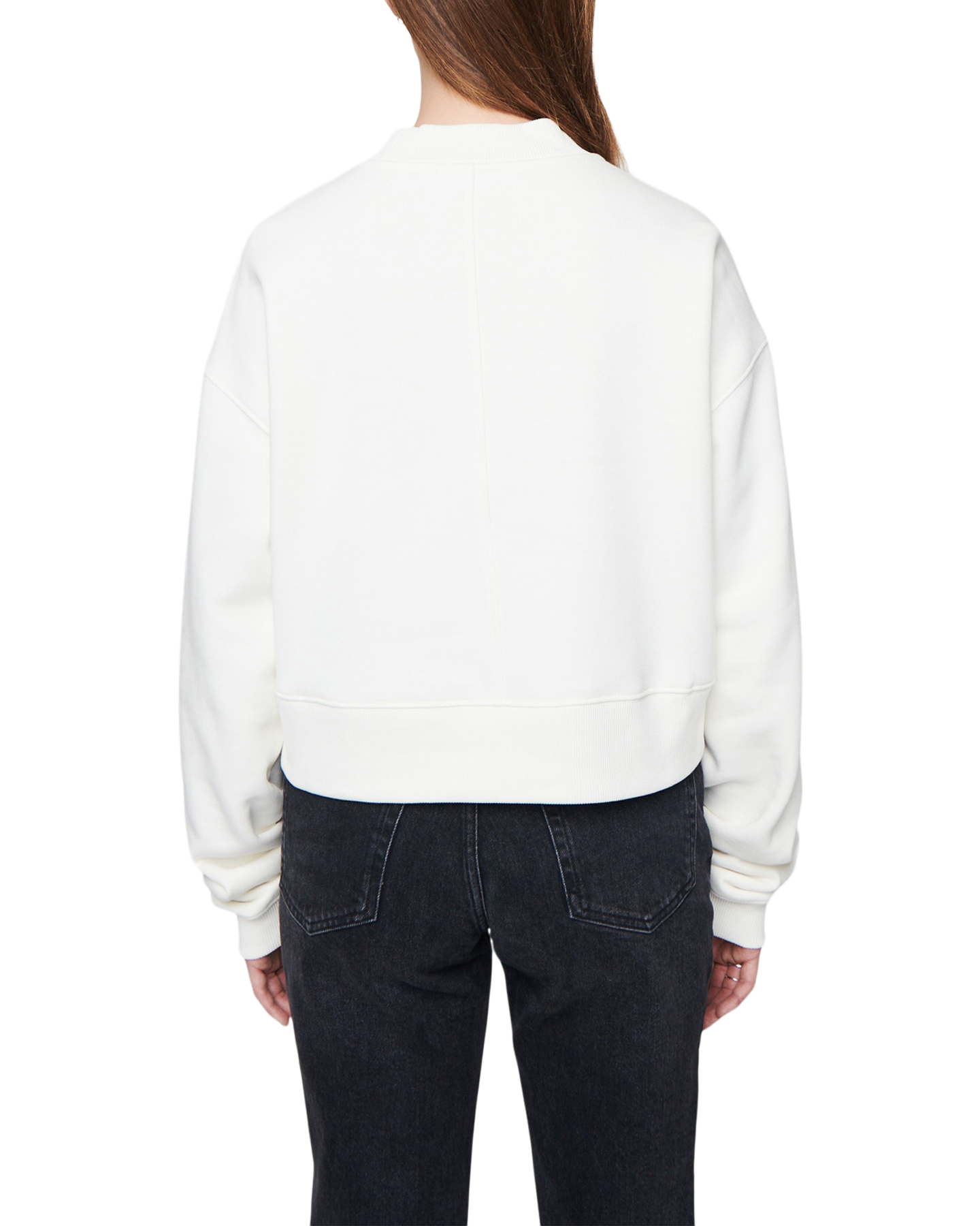 Mock Neck in Off White