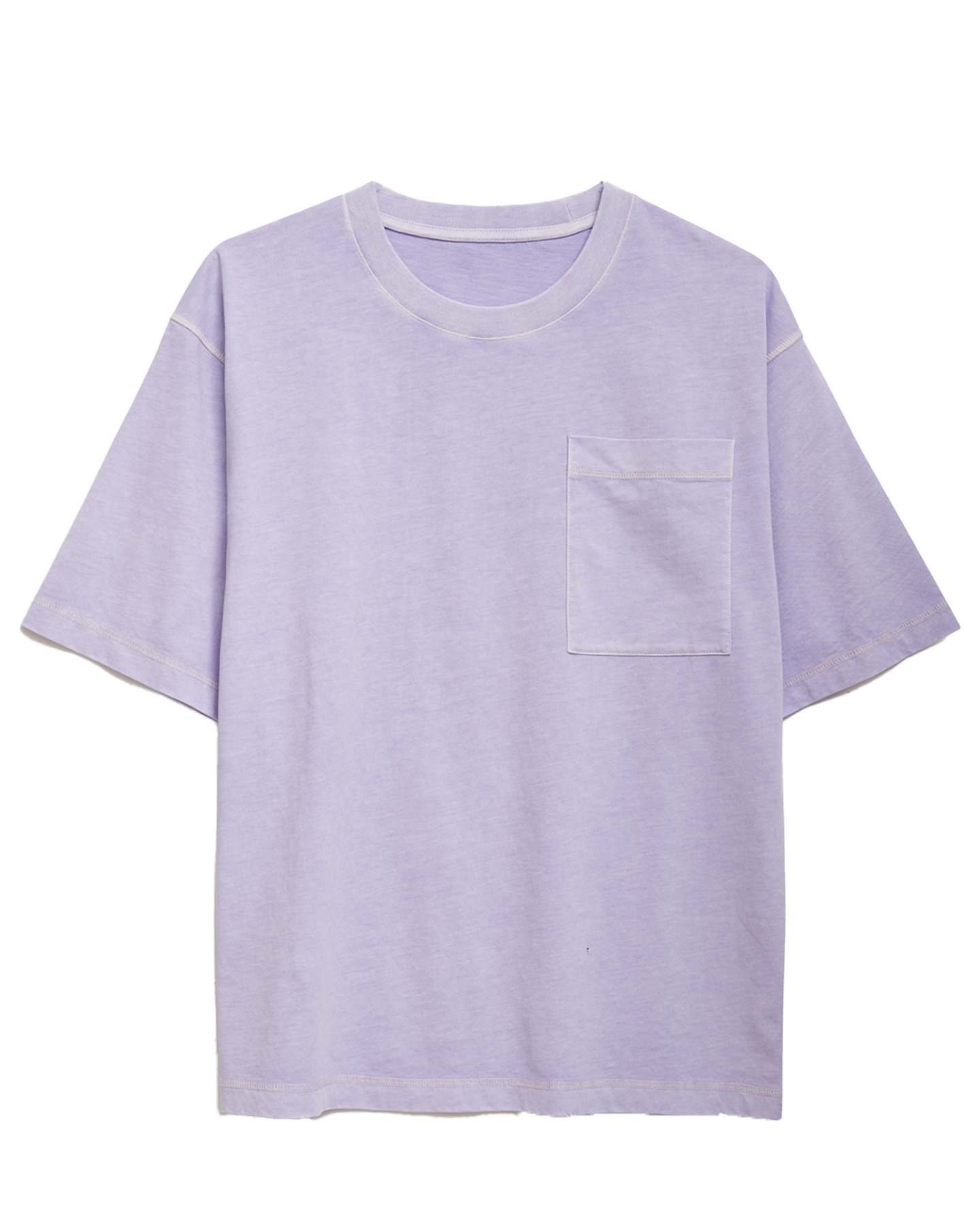 Relaxed Tee in Faded Lilac