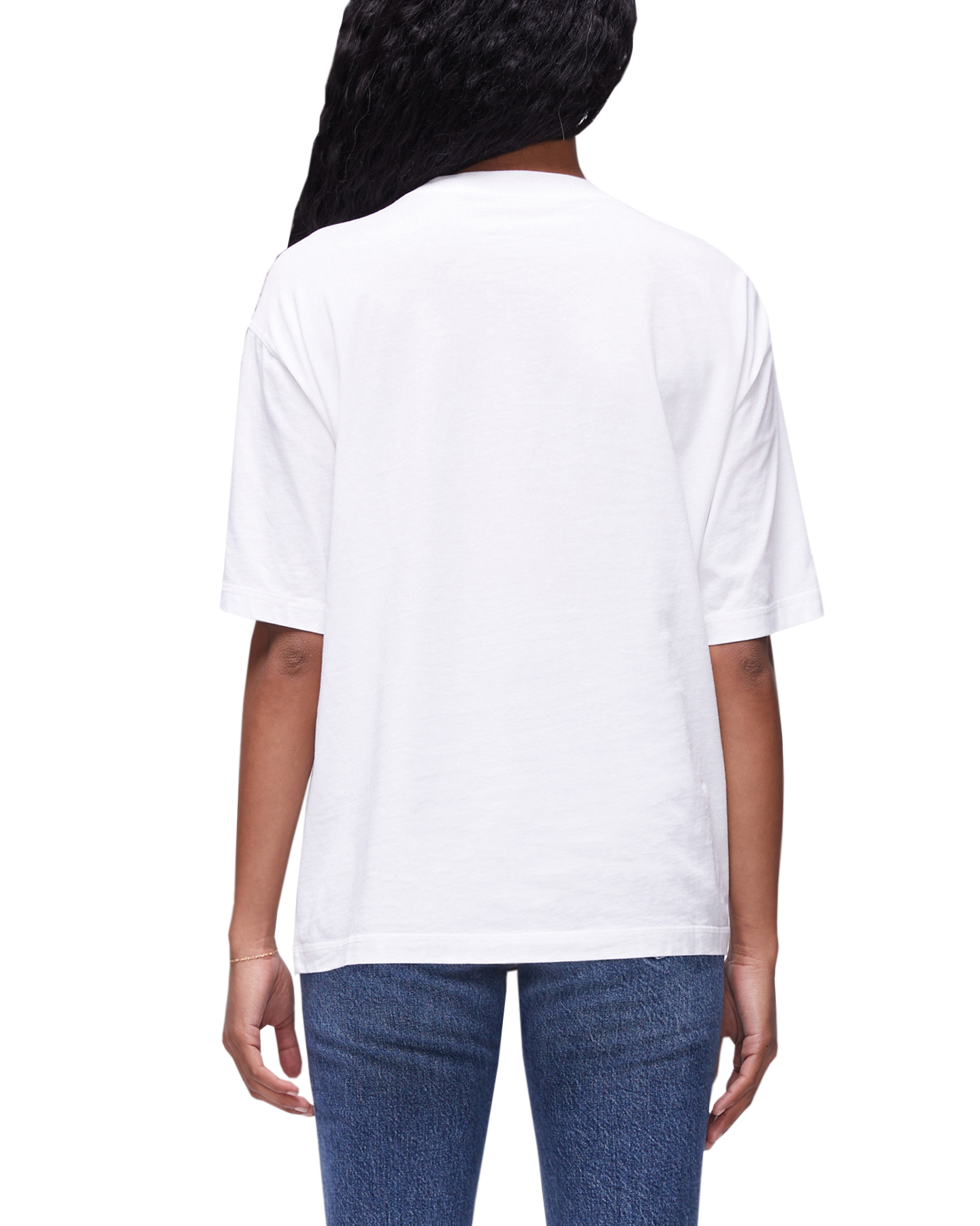 Relaxed Tee in White