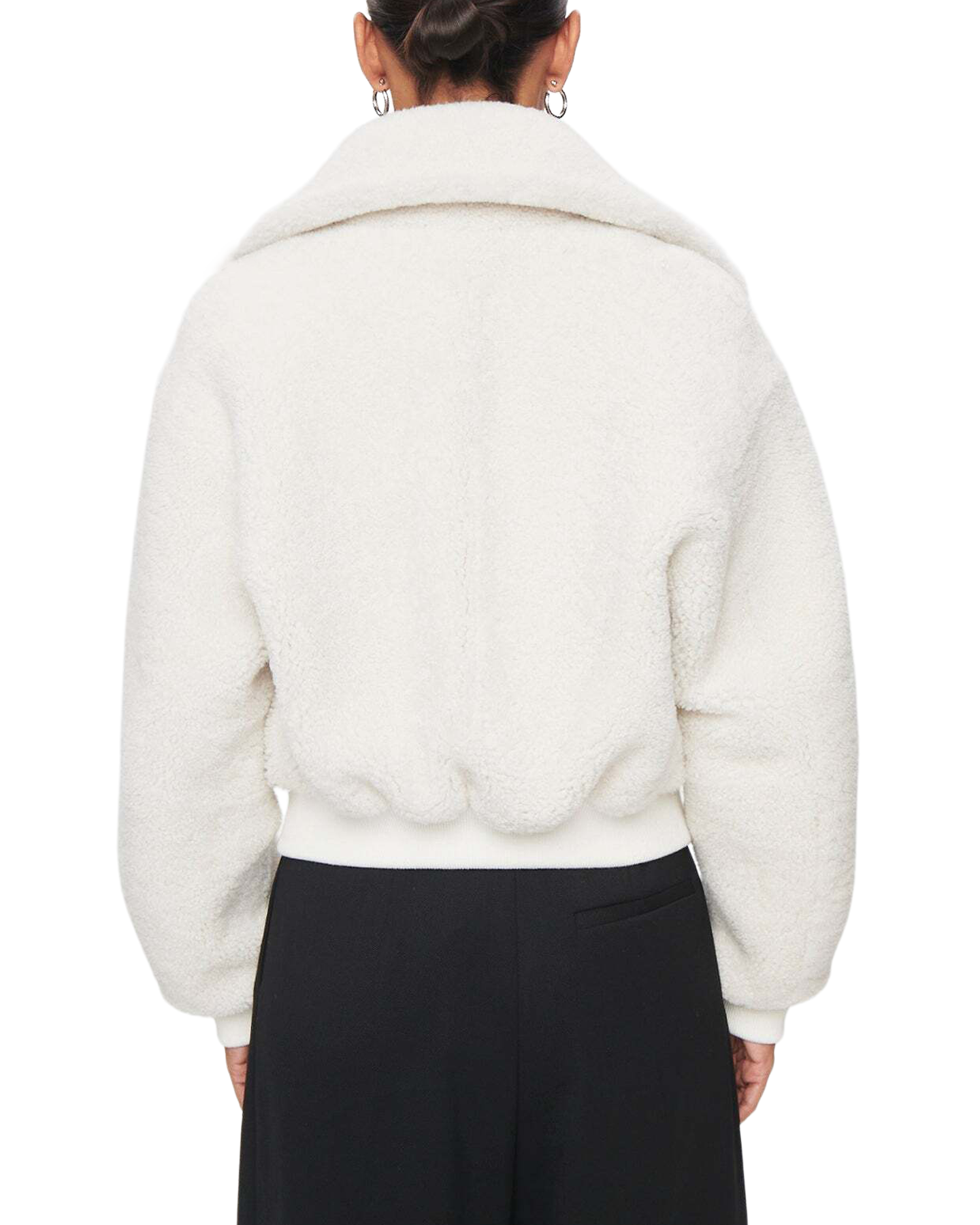 Shearling Jacket in White