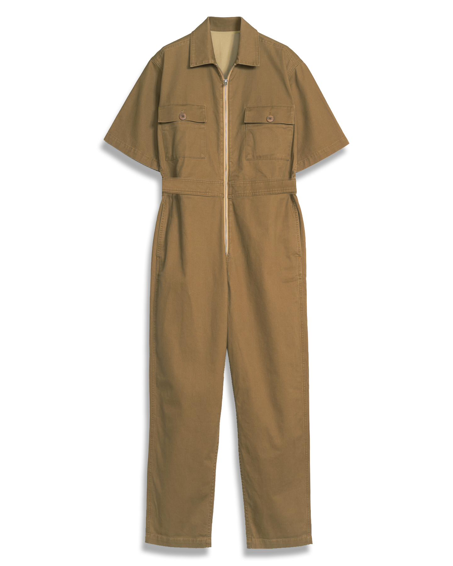 Utility Jumpsuit in Ermine