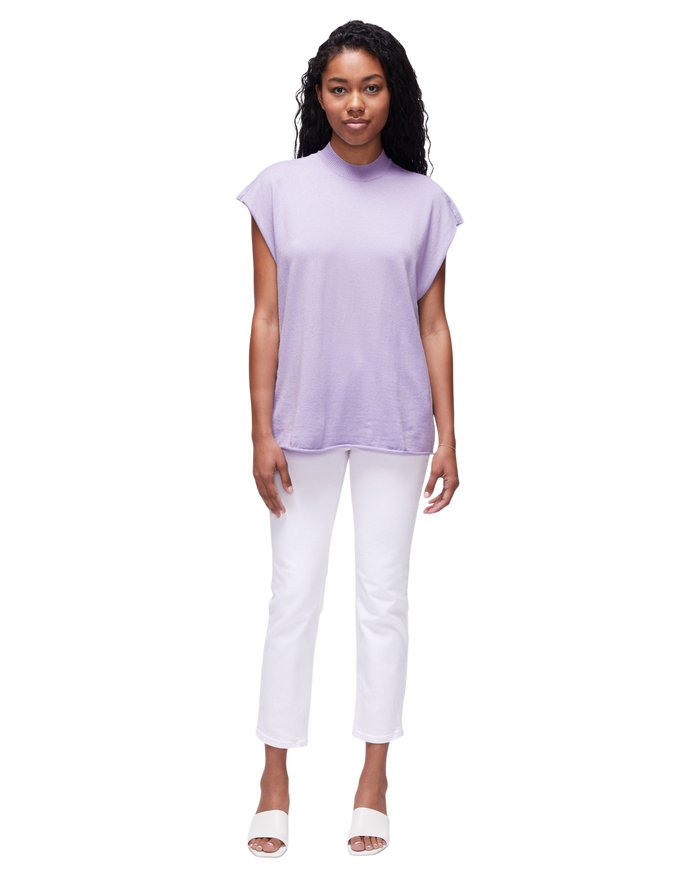 unisex lilac muscle tee