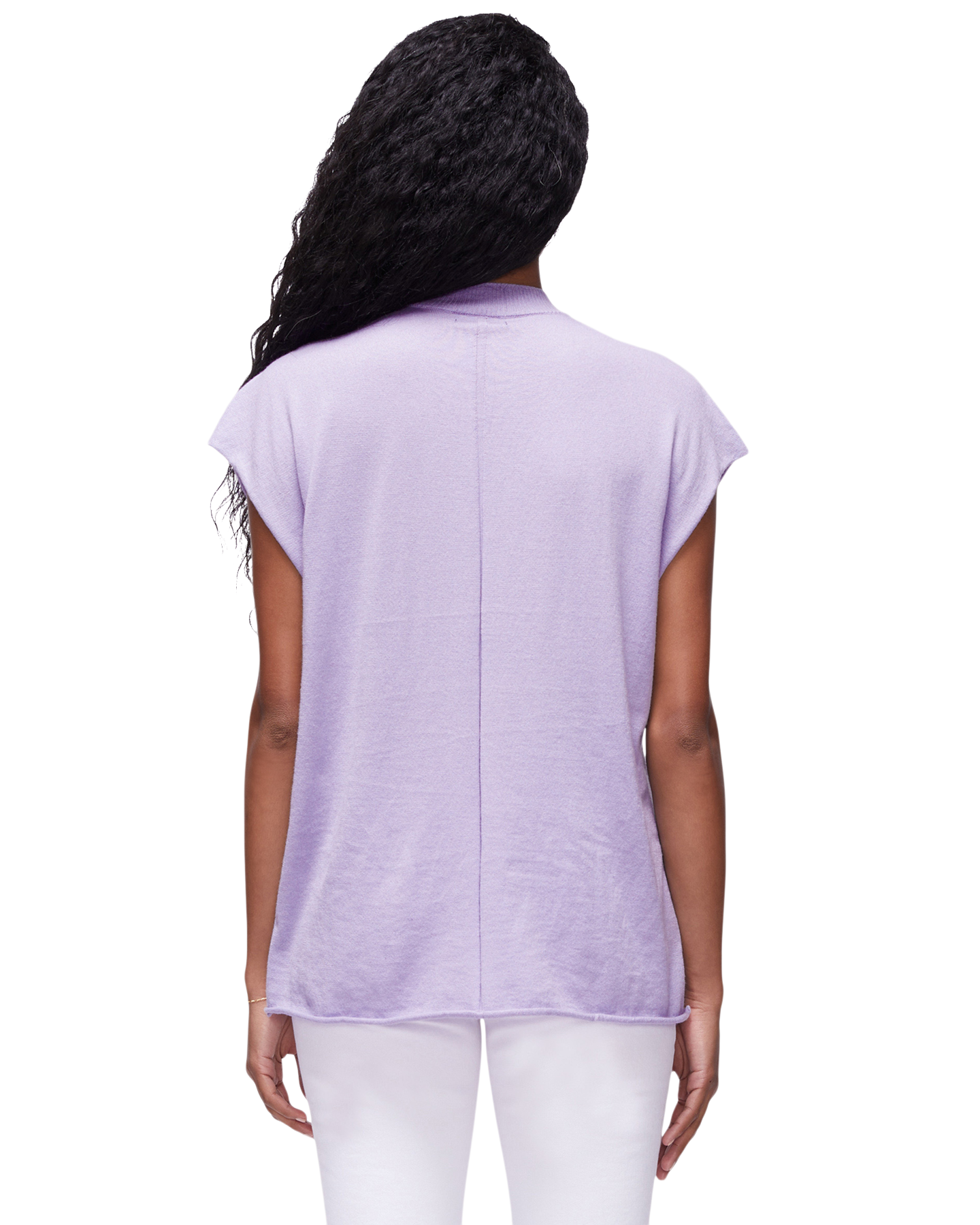 unisex lilac muscle tee