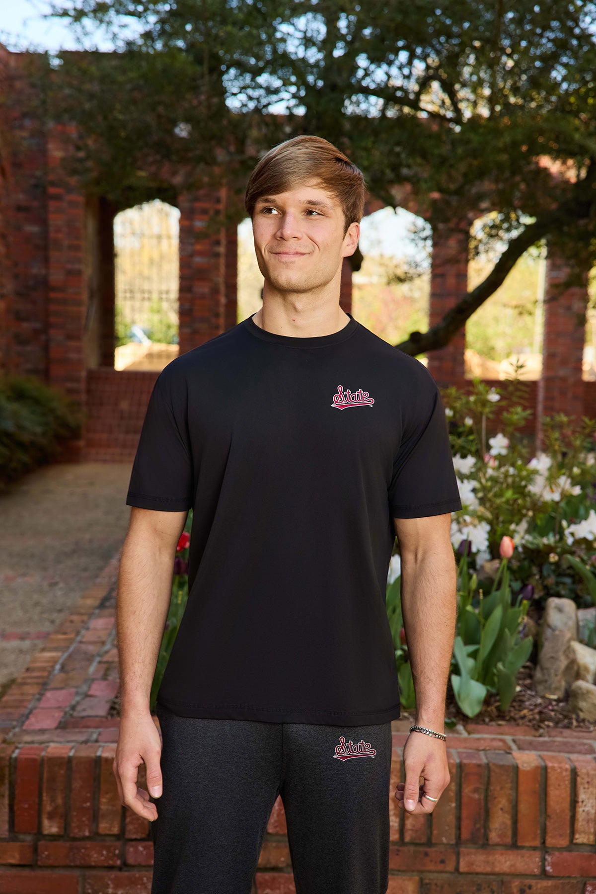 Mississippi State Logo Flex Form Mens Tee