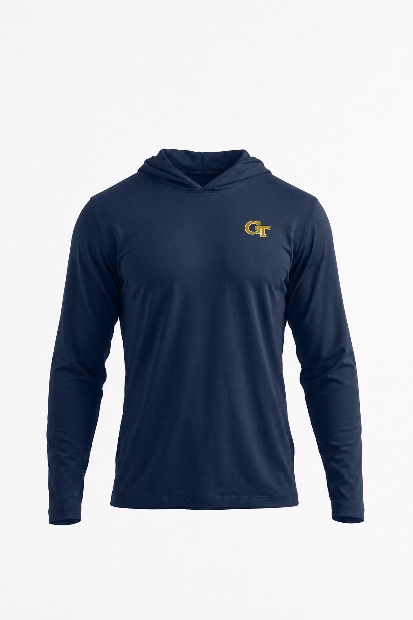 Georgia Tech Logo Flex Form Mens Hoodie