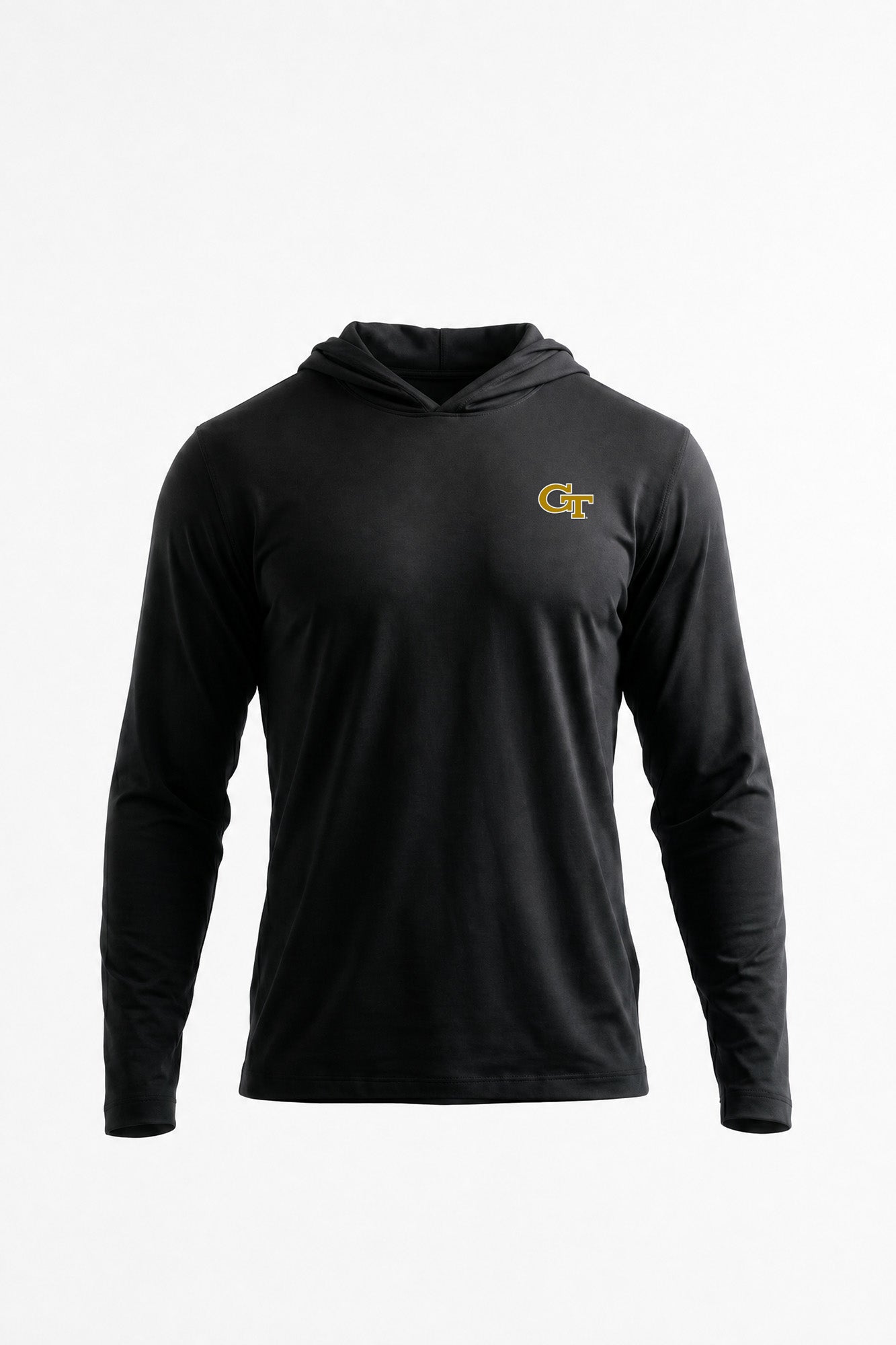 Georgia Tech Logo Flex Form Mens Hoodie
