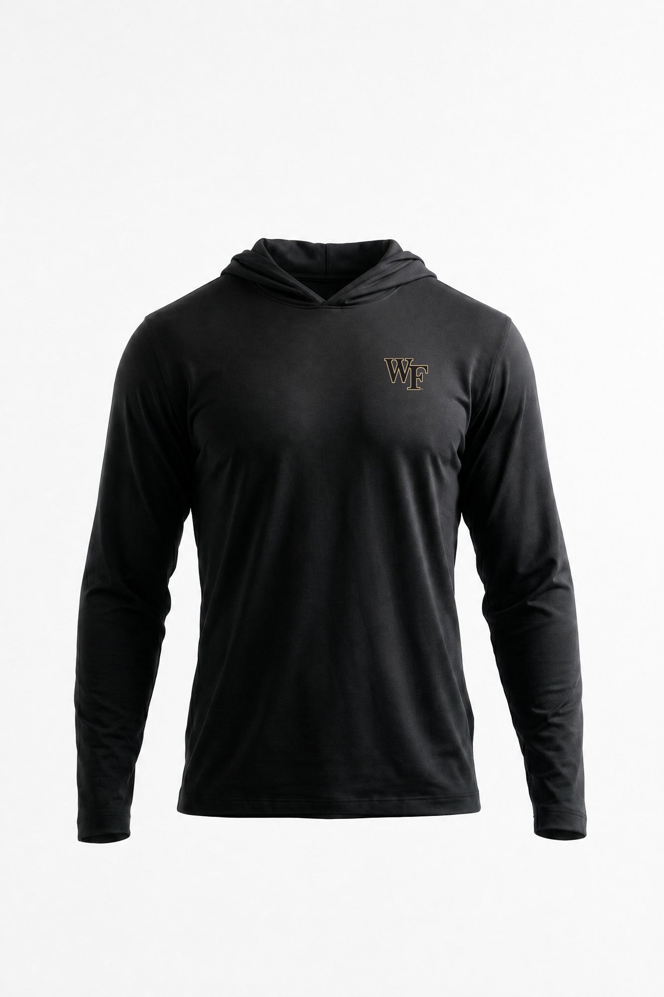 Wake Forest Logo Flex Form Mens Hoodie