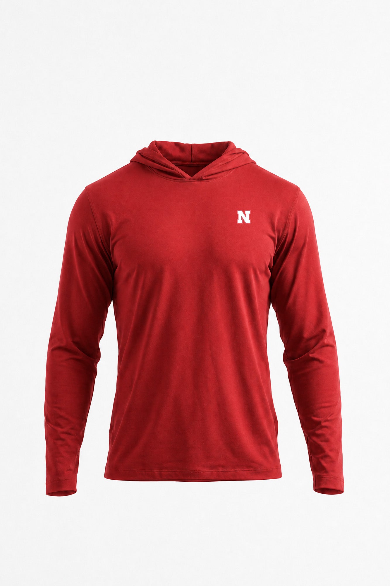 Nebraska Logo Flex Form Mens Hoodie
