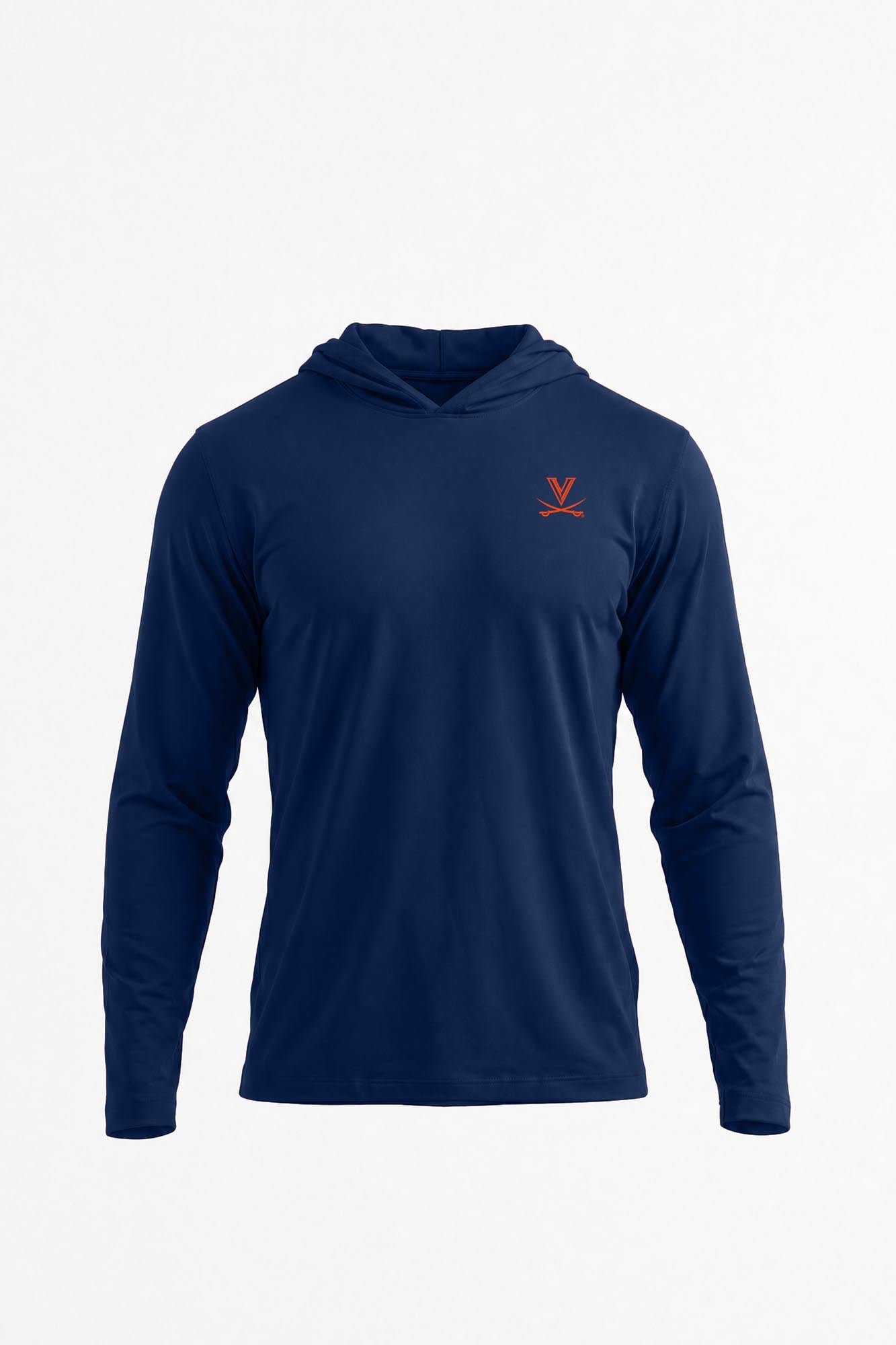 Virginia Logo Flex Form Mens Hoodie
