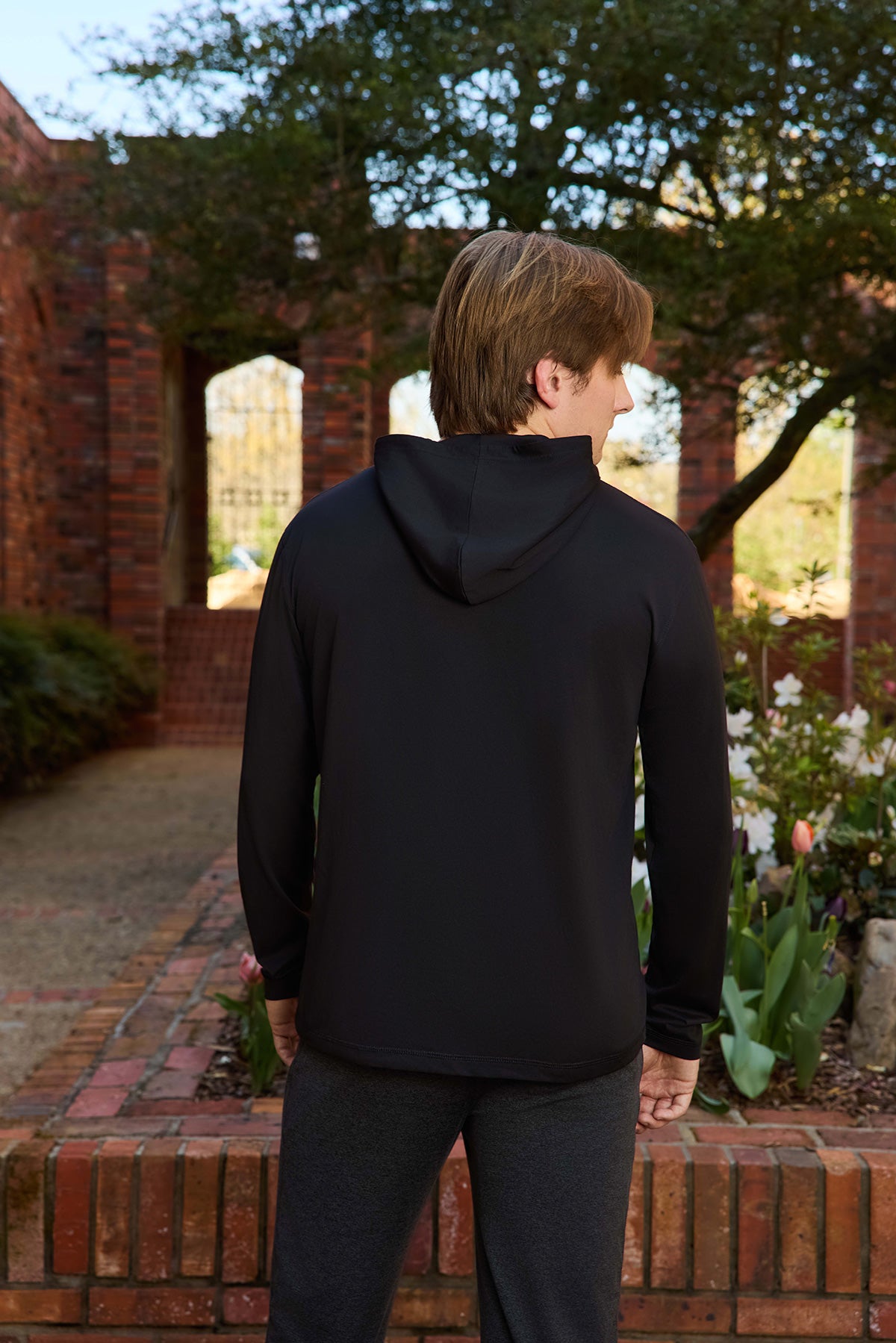 Mississippi State Logo Flex Form Mens Hoodie