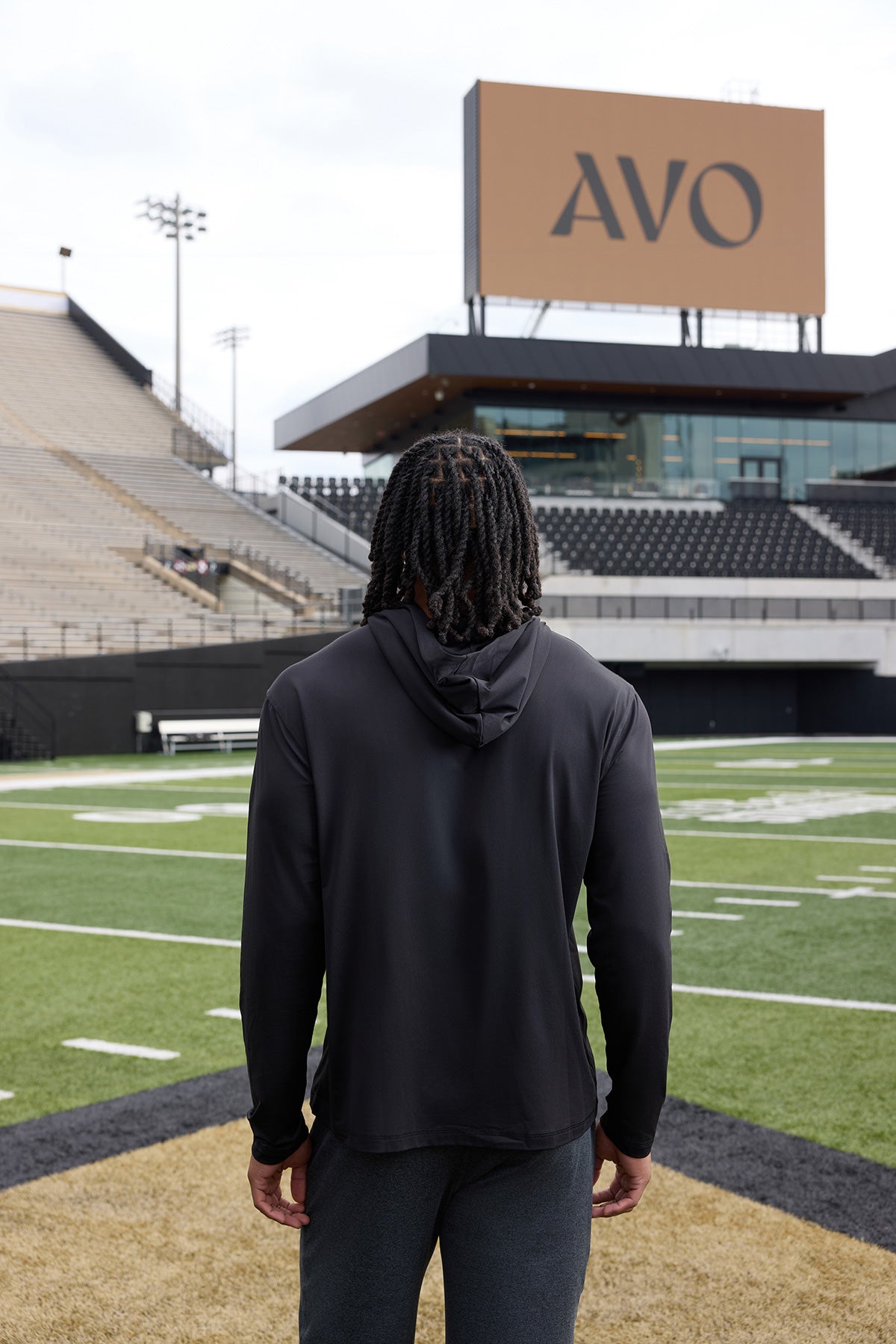 Vanderbilt Logo Flex Form Mens Hoodie