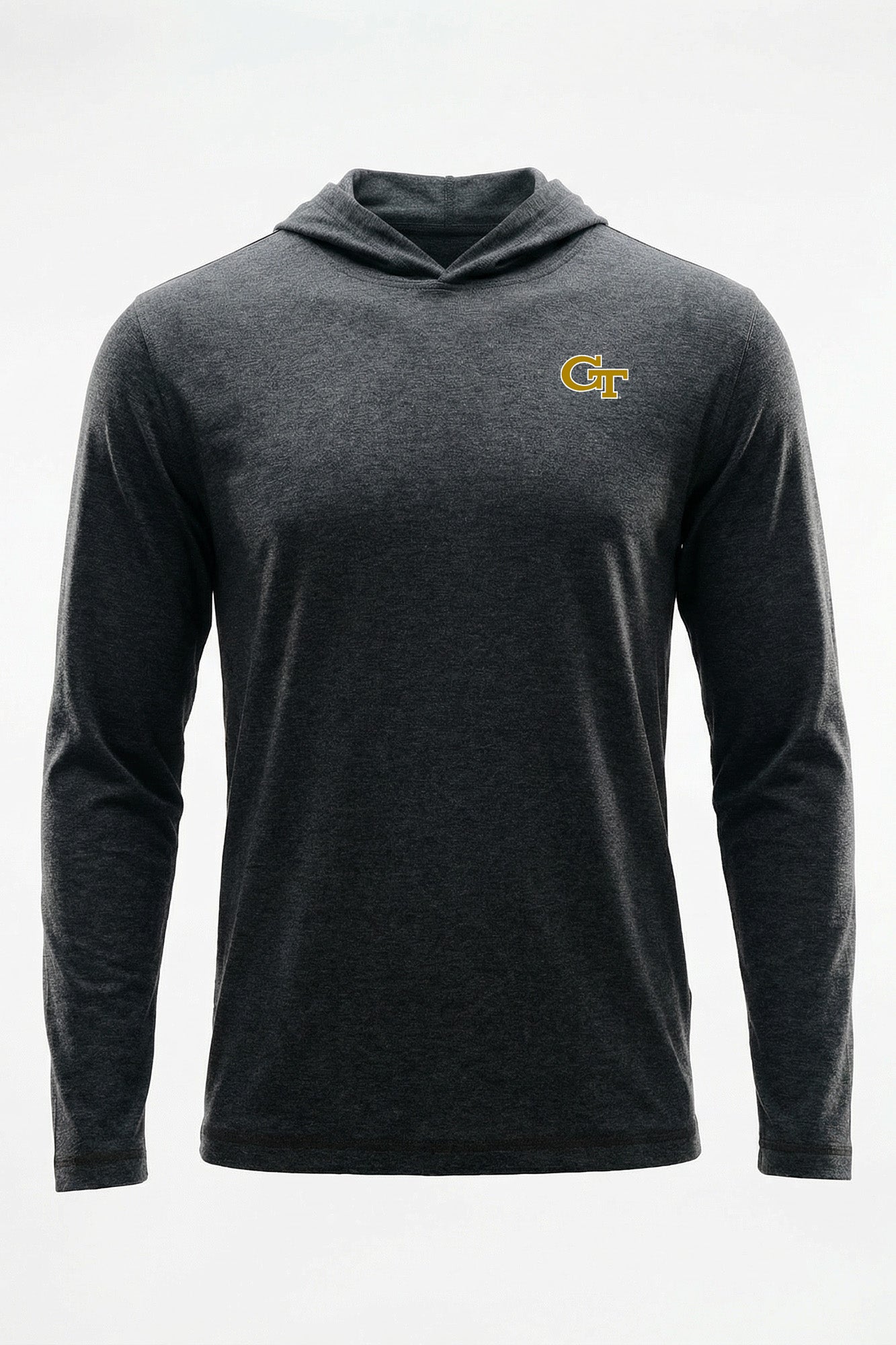 Georgia Tech Logo FlowKnit Mens Hoodie