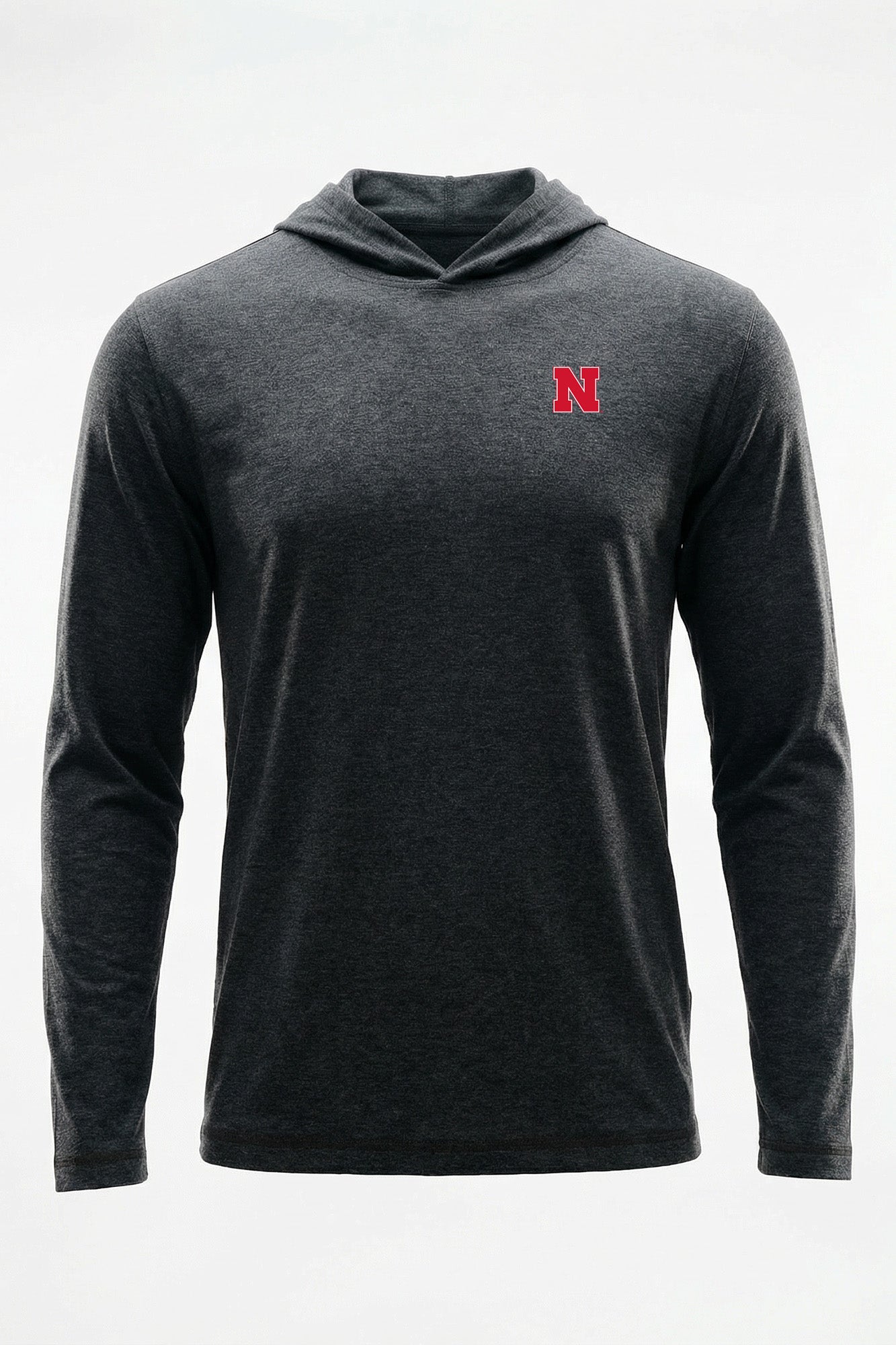 Nebraska Logo FlowKnit Mens Hoodie