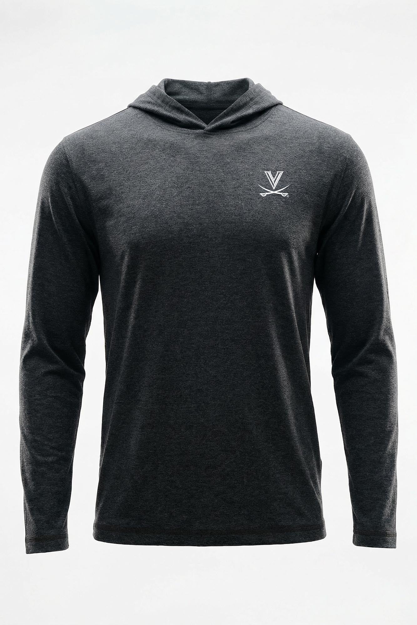 Virginia Logo FlowKnit Mens Hoodie