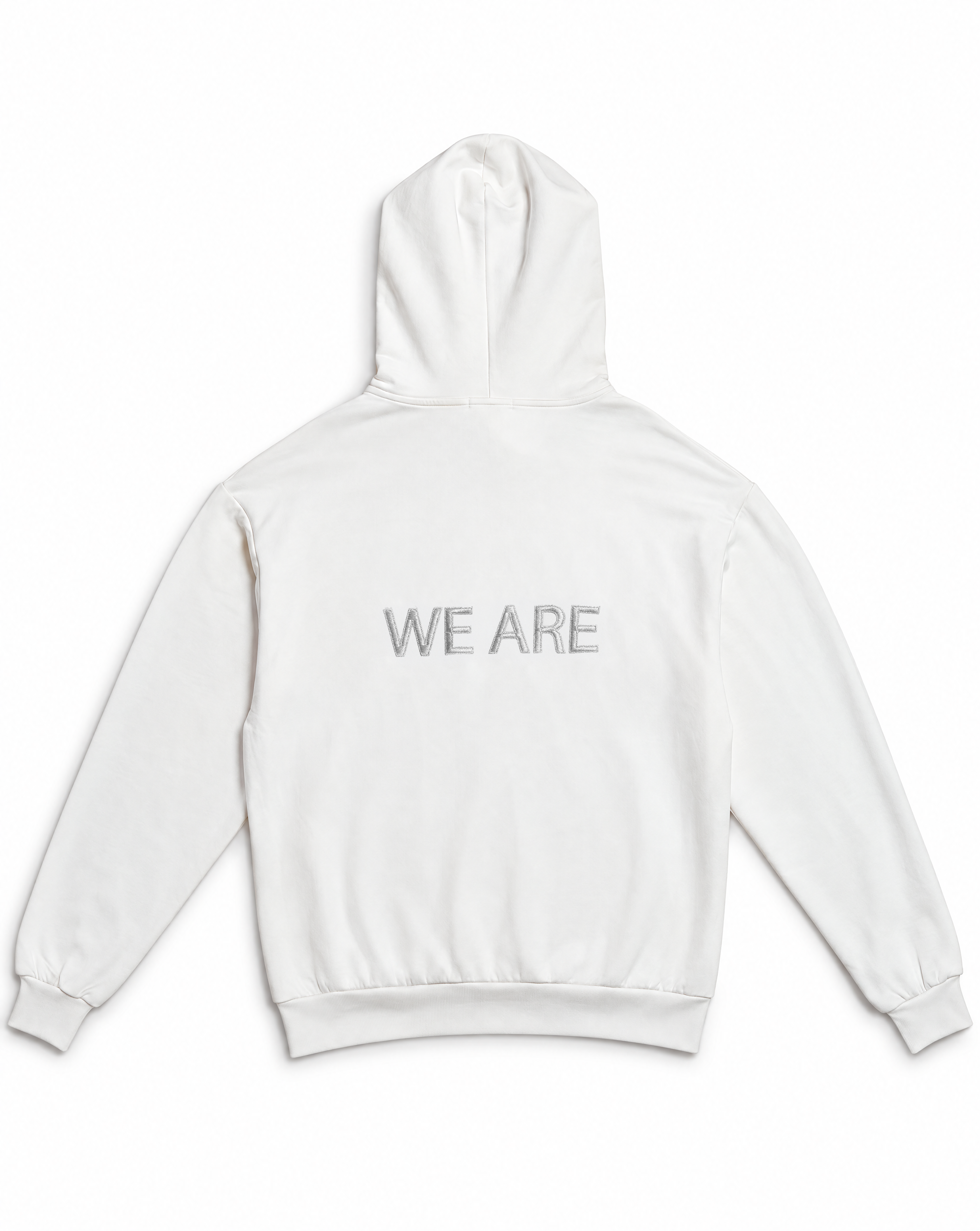 Penn State Women's Softest Fleece Hoodie with Silver Embroidered Vault Logo & WE ARE Embroidered on Back