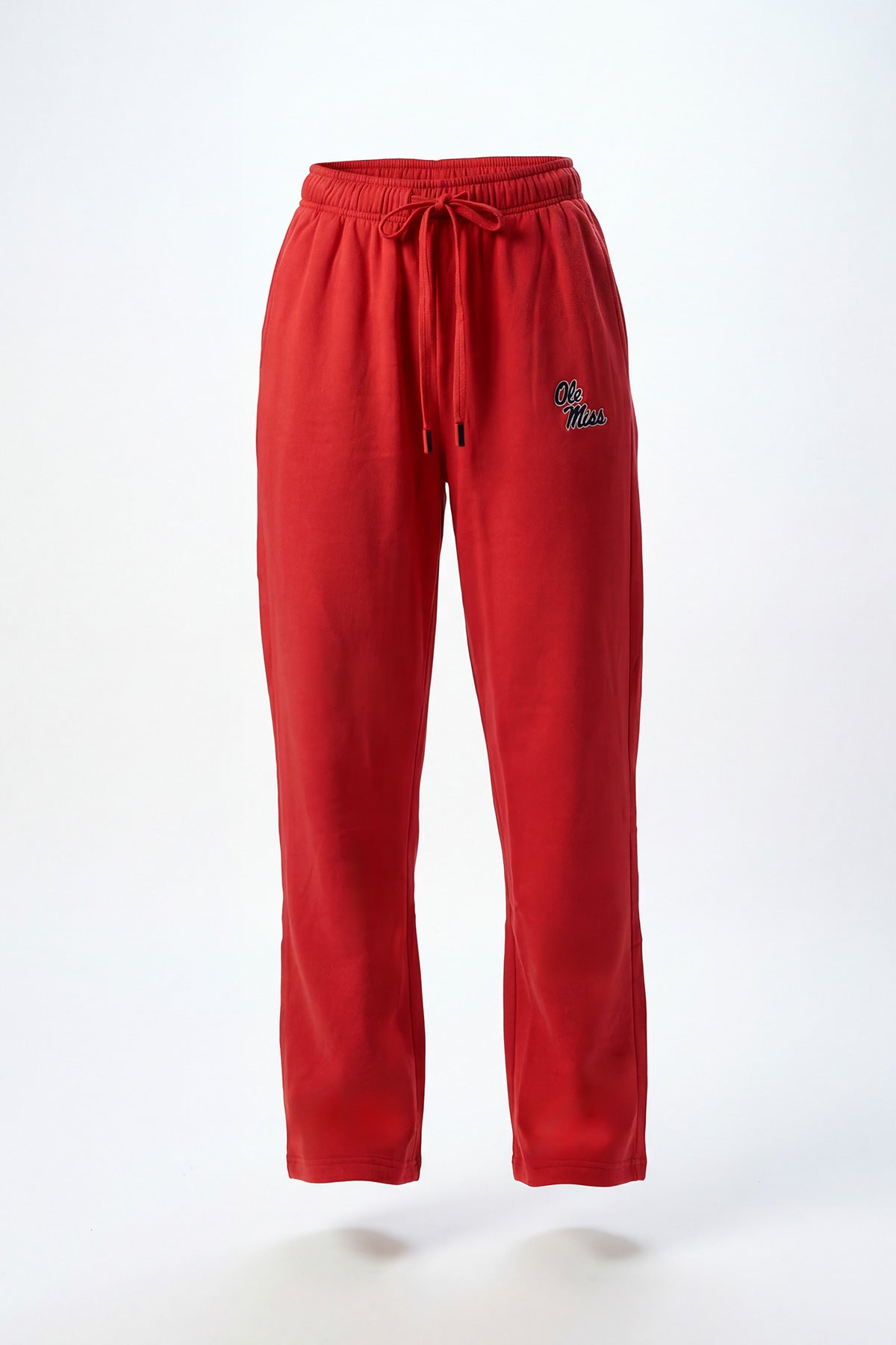 Ole Miss Logo Softest Fleece Straight Leg Womens Sweatpant